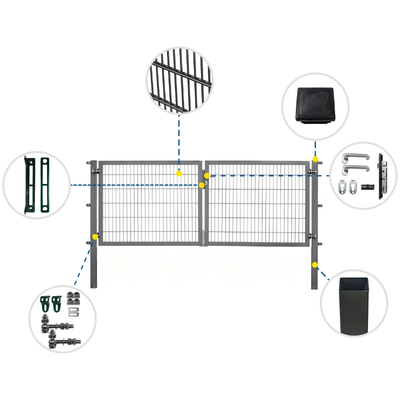 2D Double Gate