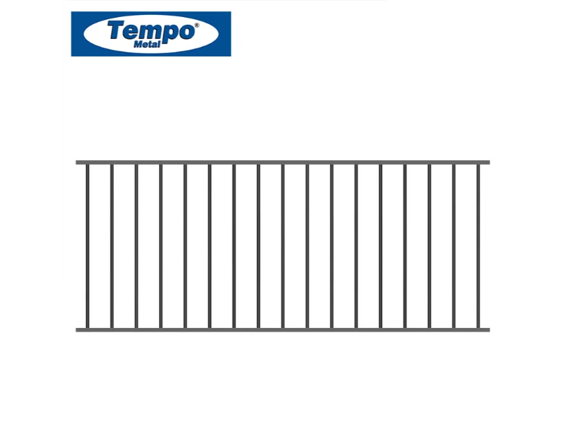 2‑Rail Flat‑Top Panel