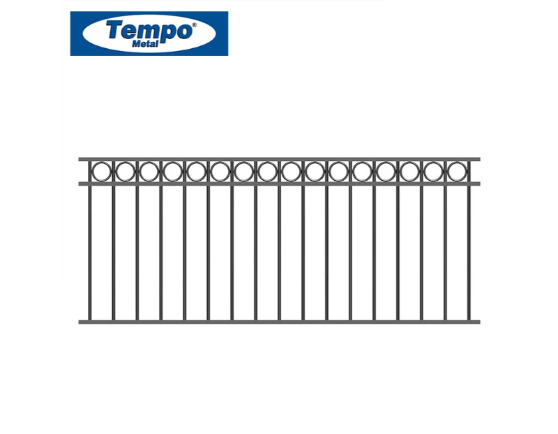Flat‑Top Circular Double‑Rail Panel