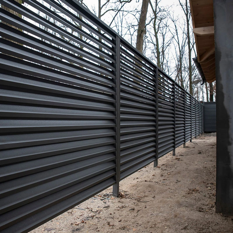 Z Profile Louver Fence