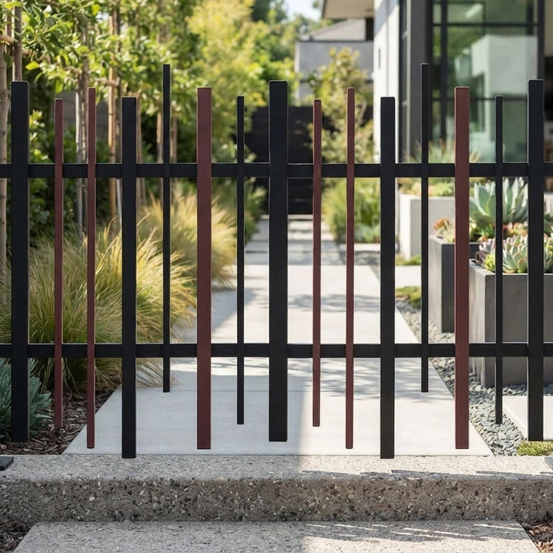 Open-Style Aluminum Fence