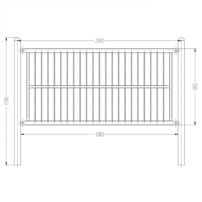 UK Fencing Heavy-Duty Garden Panel