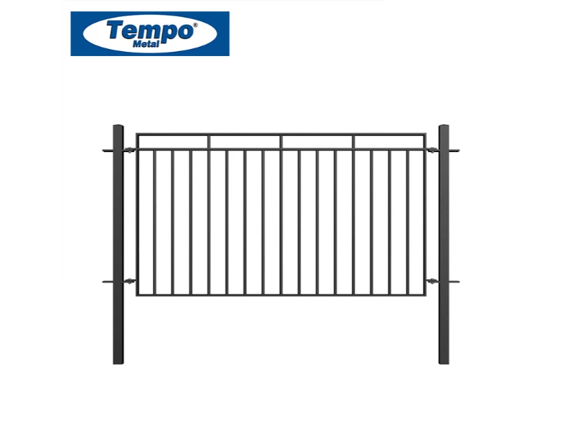 British Fence with Vertical Bar