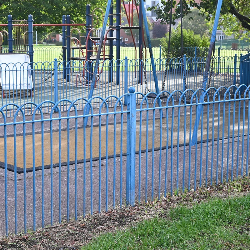 UK Fencing Arched Metal Panel