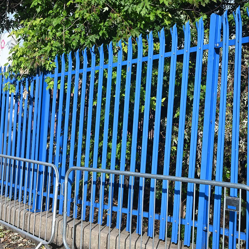 Round & Notched Type Palisade Fence