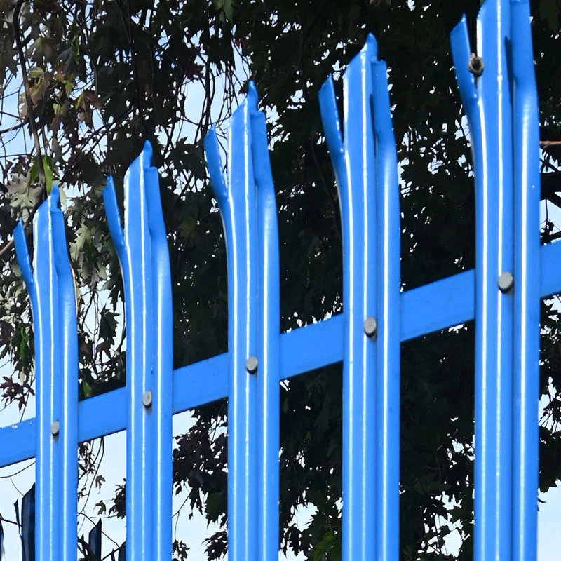 Round & Notched Type Palisade Fence